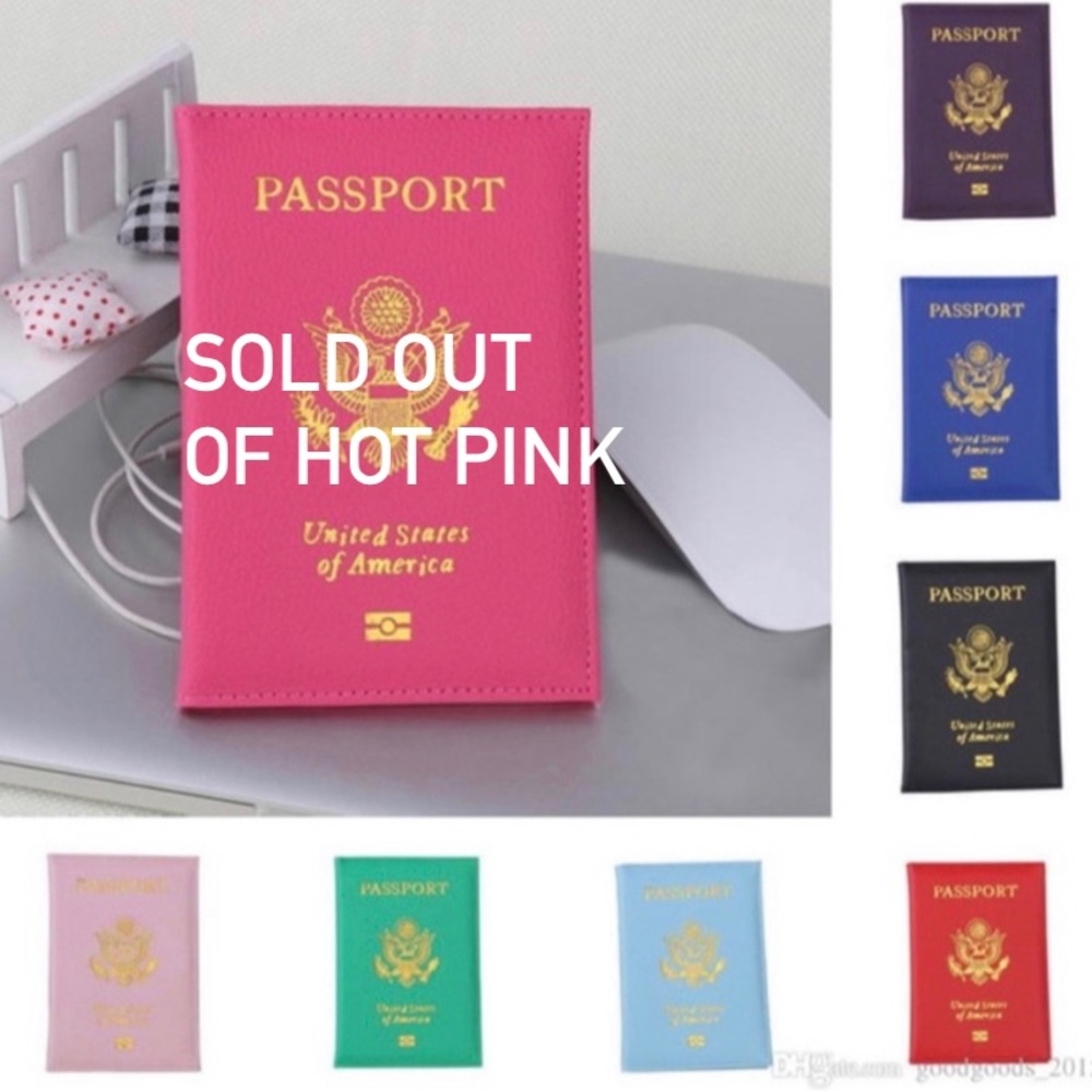 NEW COLORS Passport cover